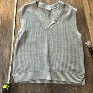 Tribal Jeans Grey sweater vest